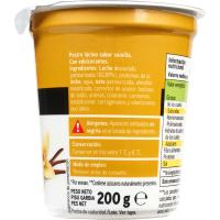 Pudding +proteína sabor vainilla EROSKI, tarrina 200 g