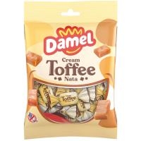 Caramelo sabor toffe nata DAMEL, bolsa 120 g