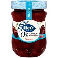 Confitura de cereza 0% HERO, frasco 280 g