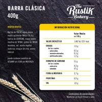 Barra clásica RUSTIK BAKERY, paquete 400 g