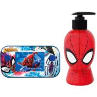 Estuche figura gel-champú-juego de agua SPIDERMAN, 1 ud