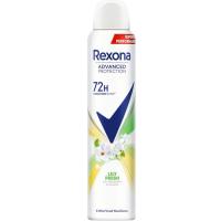 Desodorante para mujer lily fresh REXONA, spray 200 ml