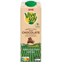 Bebida de soja con chocolate VIVESOY, brik 1 litro