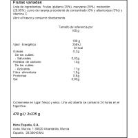 Potito de frutas variadas HERO, pack 2x235 g