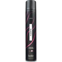 Laca fijación fuerte+volumen BELLE, spray 400 ml