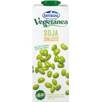 Bebida vegetal de soja sin azúcar VEGETANEA, brik 1 litro