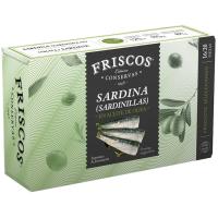 Sardinilla en aceite de oliva FRISCOS, lata 115 g