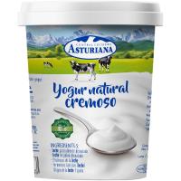 Yogur natural ASTURIANA, tarrina 400 g