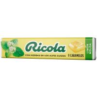 Caramelo de limón y menta RICOLA, paquete 31,5 g