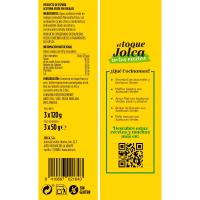 Aceitunas verdes en rodajas JOLCA, pack 3x50 g