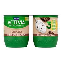 Activia cremoso de stracciatella DANONE, pack 4x115 g