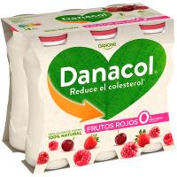 Bebible de frutos rojos DANACOL, pack 6x100 g