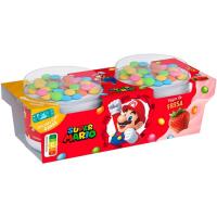Yogur de fresa SUPER MARIO, pack 2x110 g