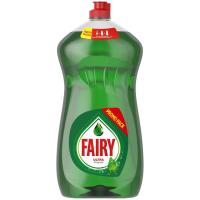 Lavavajillas a mano verde FAIRY, botella 1.150 ml