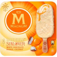 Helado doble Sunlover MAGNUM, pack 3x85 ml