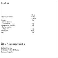 Ketchup PRIMA, bote 290 g