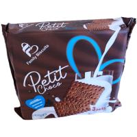 Galleta petit choco FAMILY BISCUITS, paquete 400 g