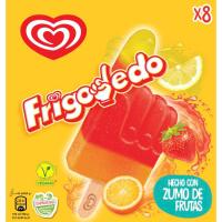Helado Frigo Dedo FRIGO, pack 8x64 ml