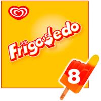Helado Frigo Dedo FRIGO, pack 8x64 ml