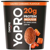 Mousse de caramelo YOPRO, tarrina 200 g