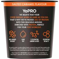 Mousse de caramelo YOPRO, tarrina 200 g