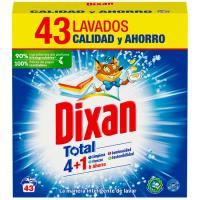 Detergente polvo DIXAN, maleta 43 dosis