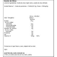 Aceite de oliva intenso COOSUR, botella 1 litro