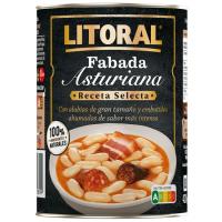 Fabada Asturiana receta selecta LITORAL, lata 420 g