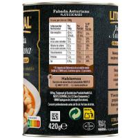 Fabada asturiana receta selecta LITORAL, lata 420 g