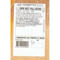 Empanada rectángular de pollo y setas LAMASTELLE, 490 g