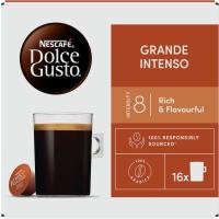 Café grande intenso DOLCE GUSTO, caja 16 uds