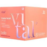 Crema facial con vitamina C SPF20 VITAL+ BELLE, tarro 50 ml