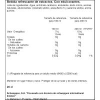 Tónica SCHWEPPES ZERO, botellín 20 cl
