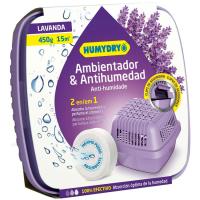 Antihumedad lavanda HUMYDRY, aparato+ recambio 450 g