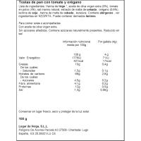 Mariñeiras de tomate y orégano DAVEIGA, bolsa 100 g