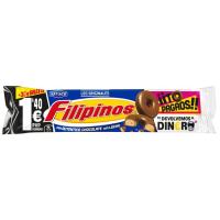 Filipinos de chocolate leche ARTIACH, paquete 93+35 g
