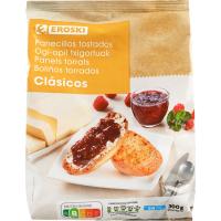 Panecillos normales EROSKI, bolsa 300 g