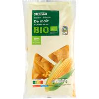 Nacho de maíz ecológico EROSKI, bolsa 125 g