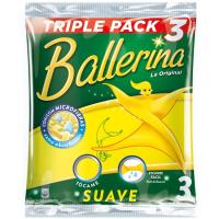 Bayeta BALLERINA, pack 3 uds