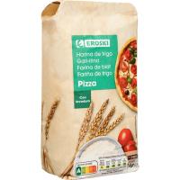 Harina para pizza EROSKI, paquete 1 kg