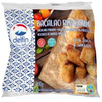 Bacalao rebozado DELFIN, bolsa 300 g
