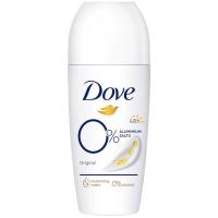 Desodorante 0% original DOVE ADVANCE, roll-on 50 ml