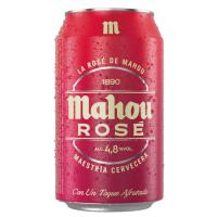 Cerveza MAHOU ROSE, lata 33 cl