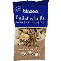Galletas de carne rolls para perro BIAZOO, paquete 500 g