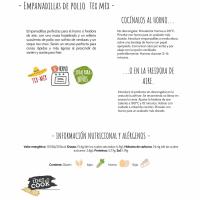 Empanadilla pollo tex-mex IBERCOOK, caja 500 g