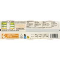 Atún claro en aceite vegetal EROSKI BASIC, pack 3x70 g