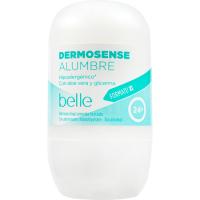 Desodorante dermosense alumbre hipoalergen BELLE, roll-on 75 ml