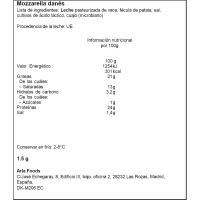 Queso rallado Mozarella para pizza ARLA, bolsa 175 g