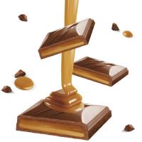 Chocolate con dulce de leche NESTLÉ, tableta 83 g