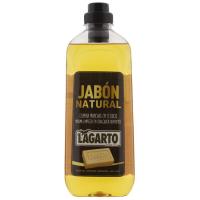 Jabón natural líquido LAGARTO, botella 1 litro